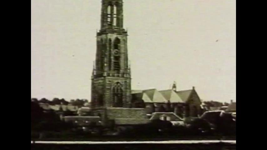 Rhenen, spoorbrug over de Rijn 1922